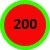 зеленый/красный + 200 шаров